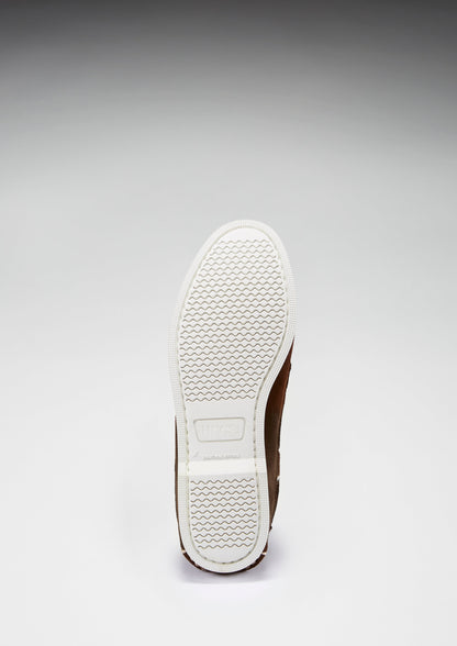 Deck Shoes, brown suede - QHA UK