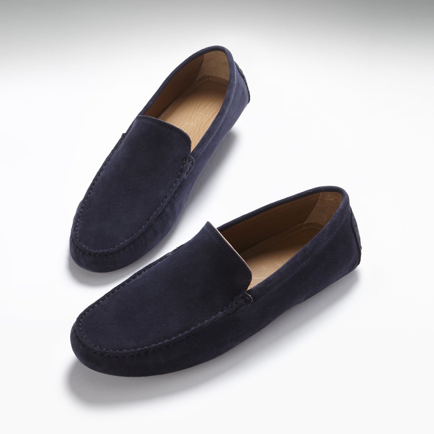 Hugs & Co Mens Navy Italian Suede Contemporary Driving UK 7-14 product image 2