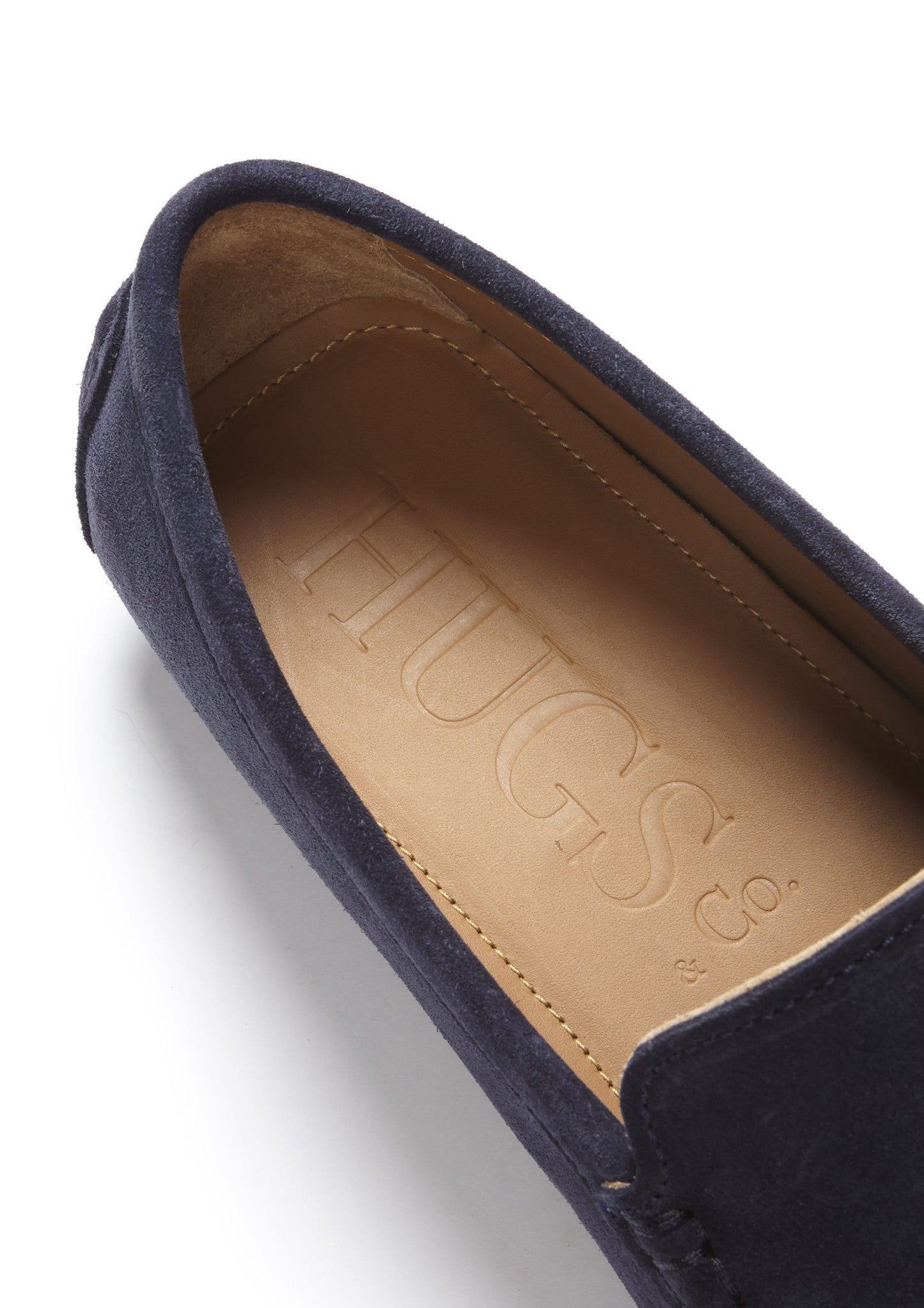 Hugs & Co Mens Navy Italian Suede Contemporary Driving UK 7-14 product image 6