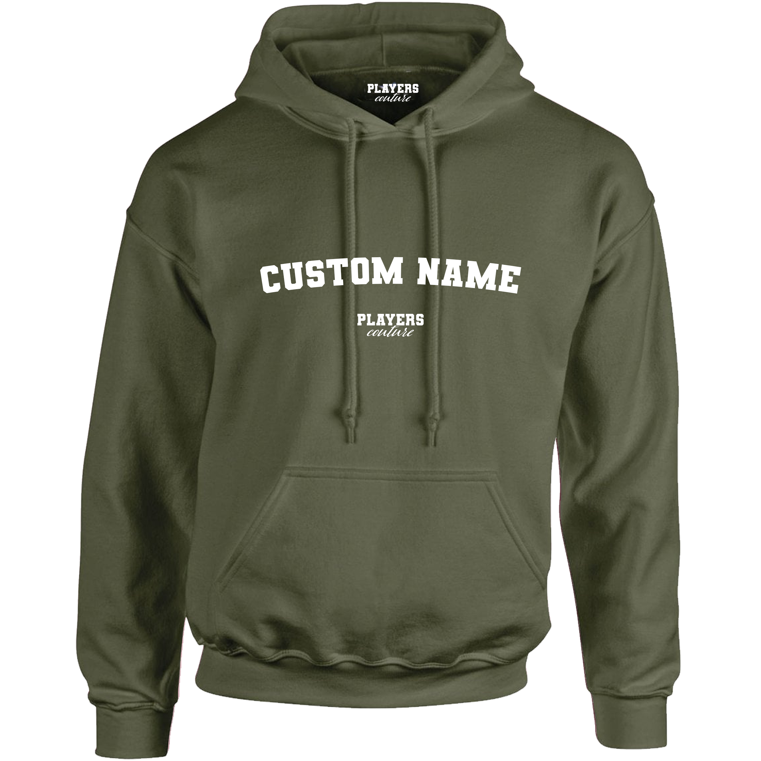 Military Green Custom Great Value Players Couture Men's Basic Hoodie