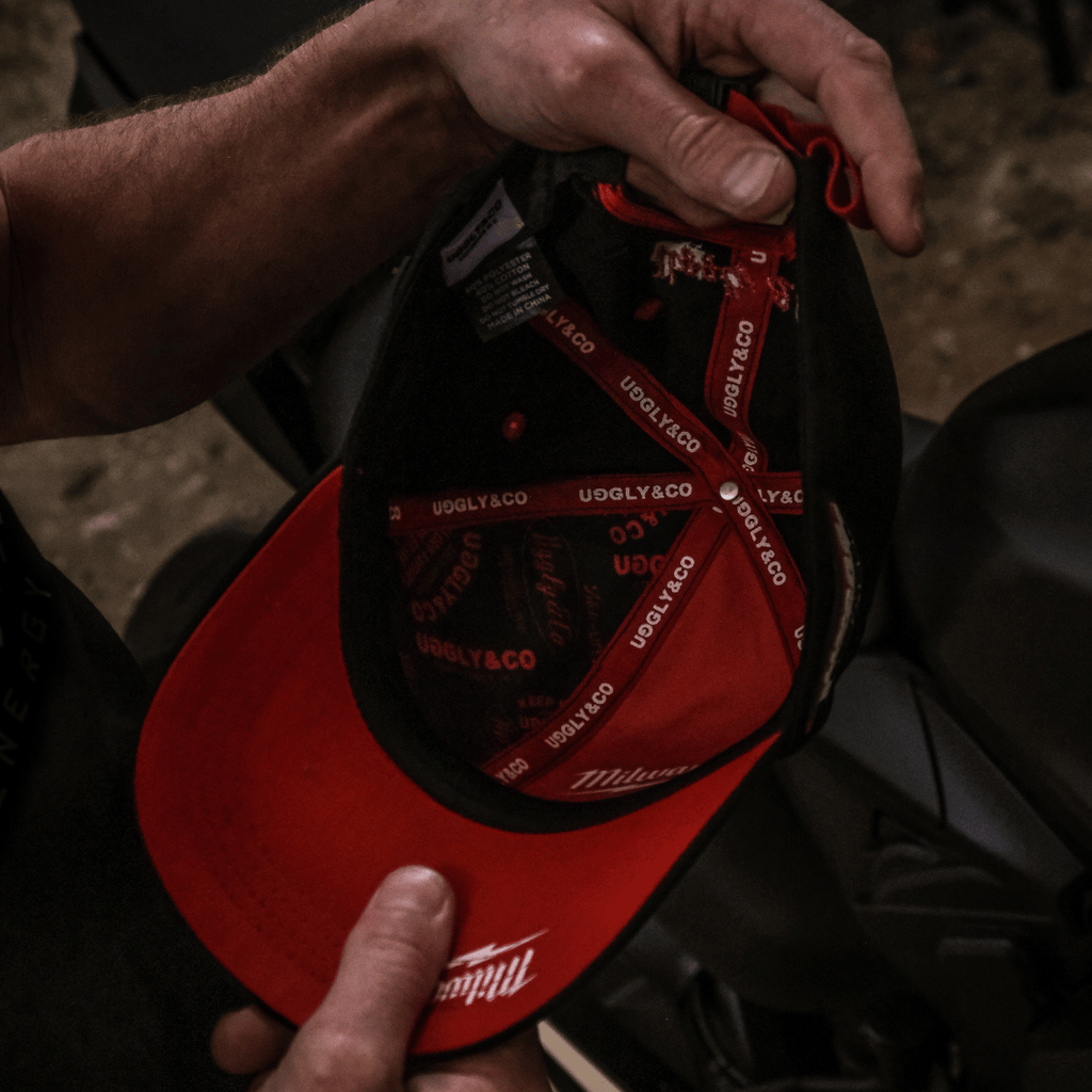 Milwaukee Ducati Team-Wear Cap Official Red Black Curved Peak