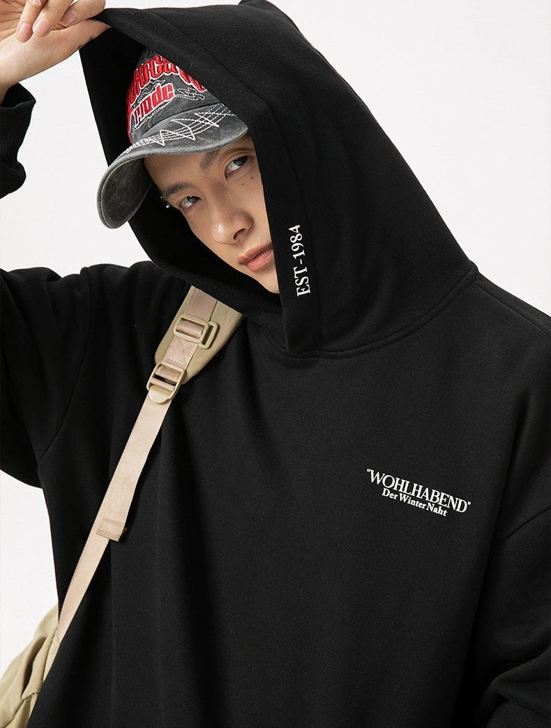 American Retro Hooded Sweater