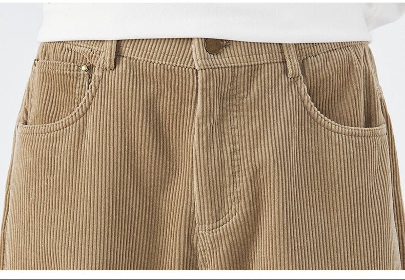Corduroy Wide Leg Pants