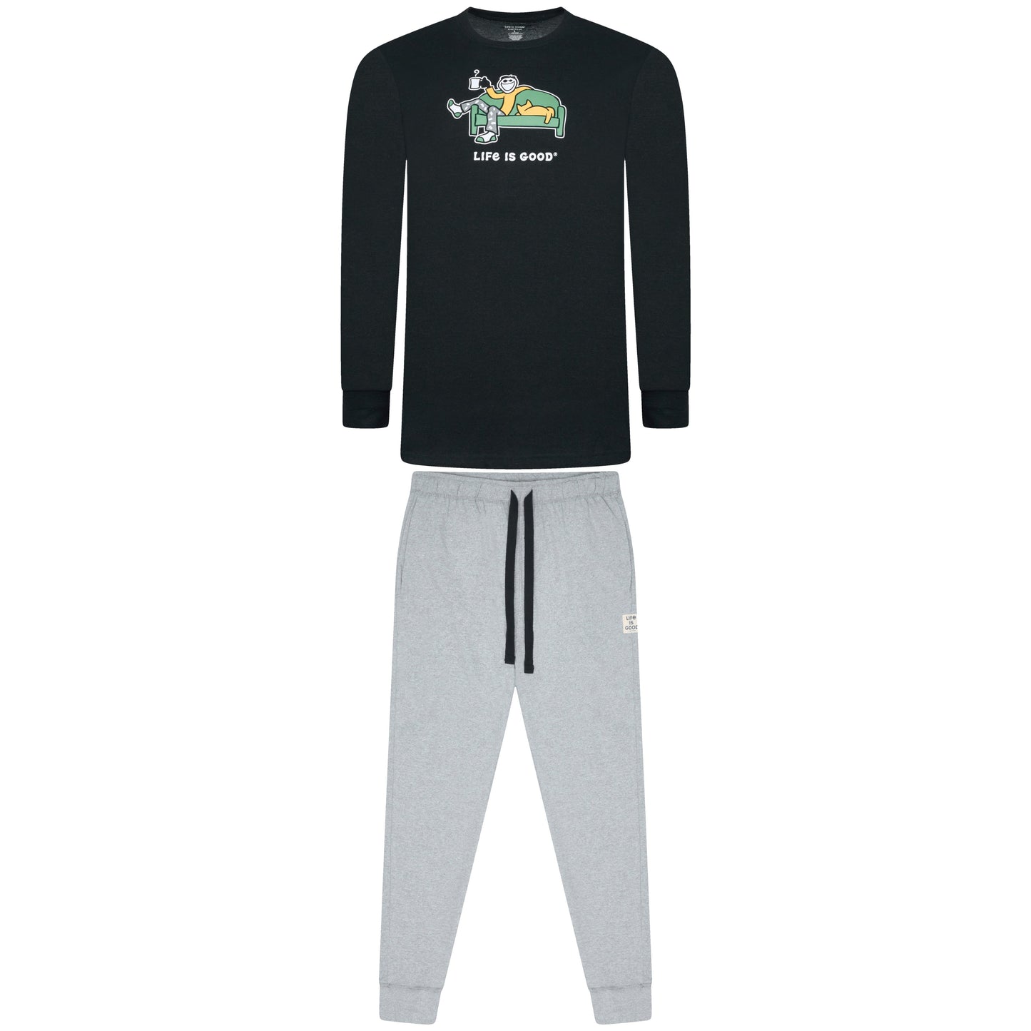 Life is Good Mens Pyjama Set - QHA UK