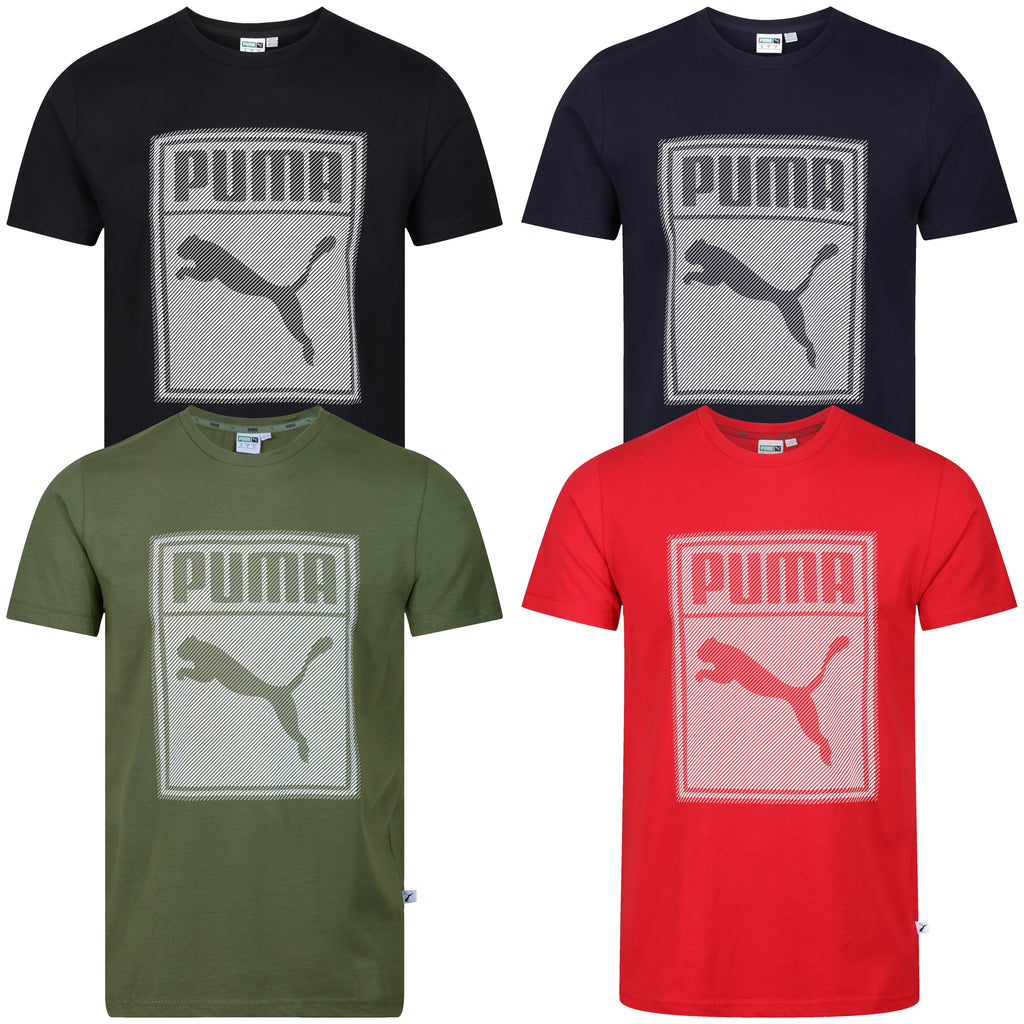 Puma Diagonal Stripe Graphic T-Shirt