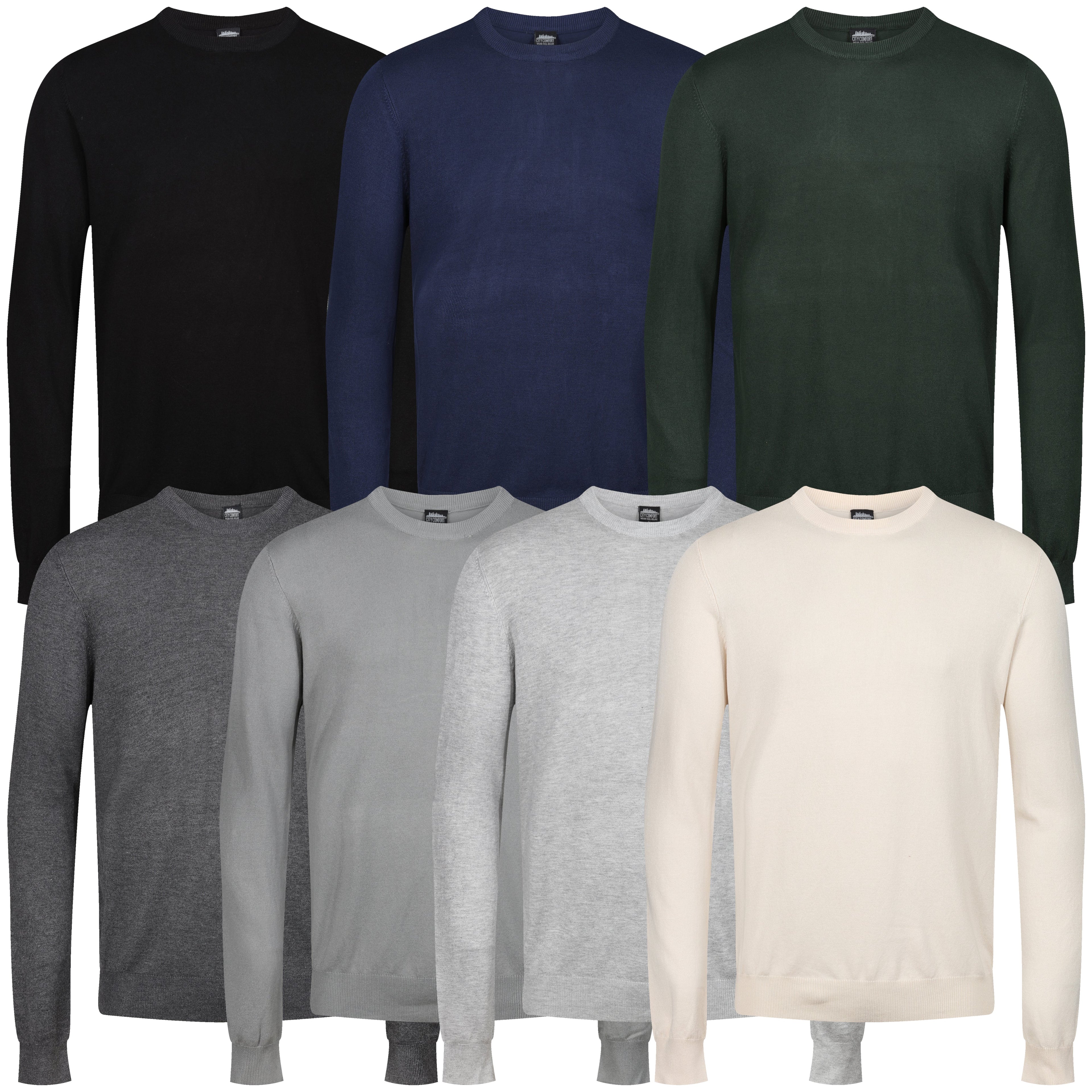 City Comfort Crew Neck Jumper