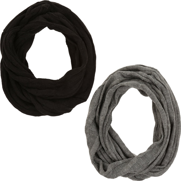 Pierre Roche Cable Knit Snood - QHA UK