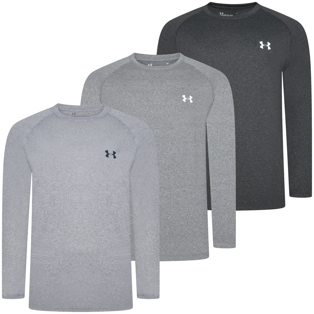 Under Armour Mens Soft Touch Long Sleeve T-Shirt Loose Fit Gym Top
