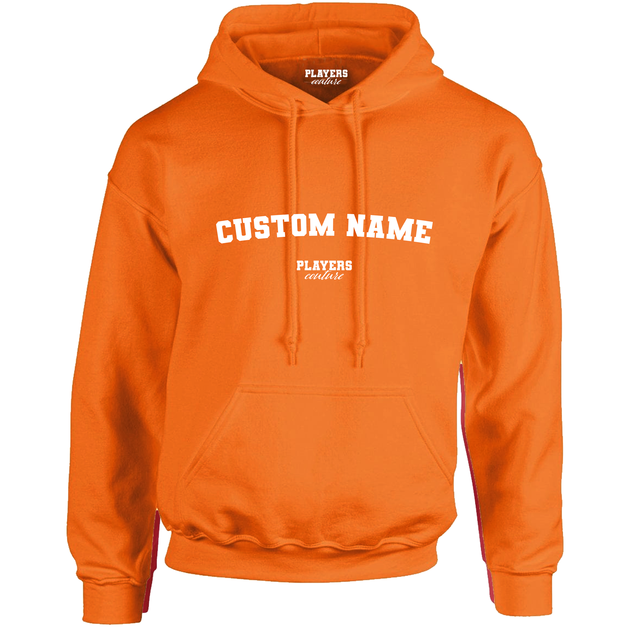 Orange Custom Great Value Players Couture Men's Basic Hoodie