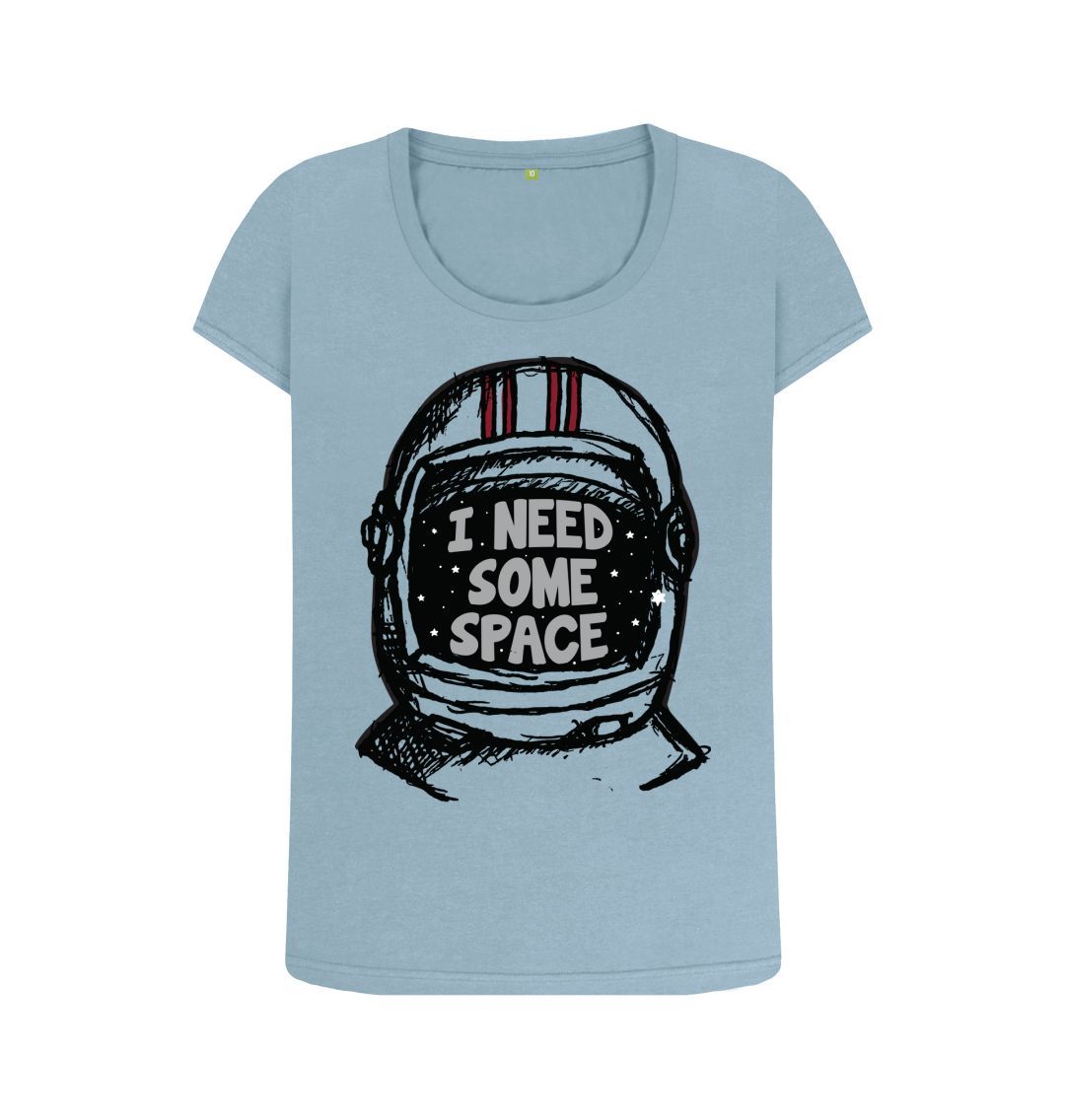 I Need Some Space Print Women T-Shirts