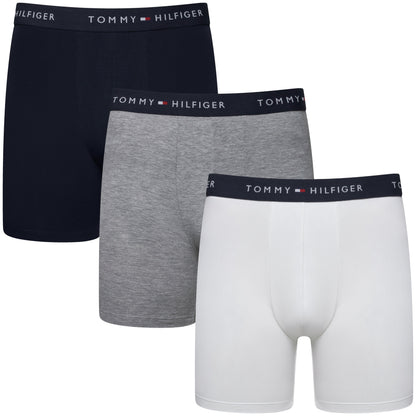 Tommy Hilfiger Mens Cotton Stretch Boxer Briefs Trunks Underwear S-XL 3-12 Pack - QHA UK