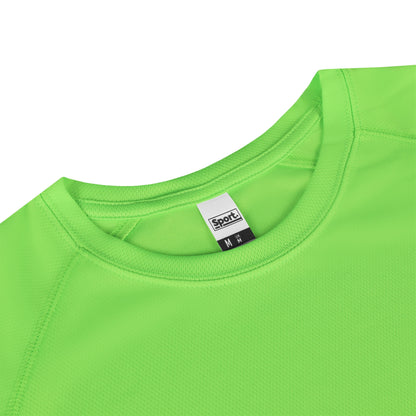 Roly Mens Gym T-Shirt Quick Dry Breathable Running Sports Contrast Panel Tee - QHA UK