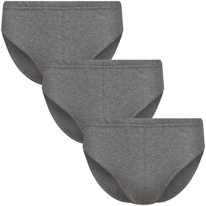 Canda 3 Pack Mens Cotton Briefs Underwear Elasticated Waist Classic Fit UK - QHA UK