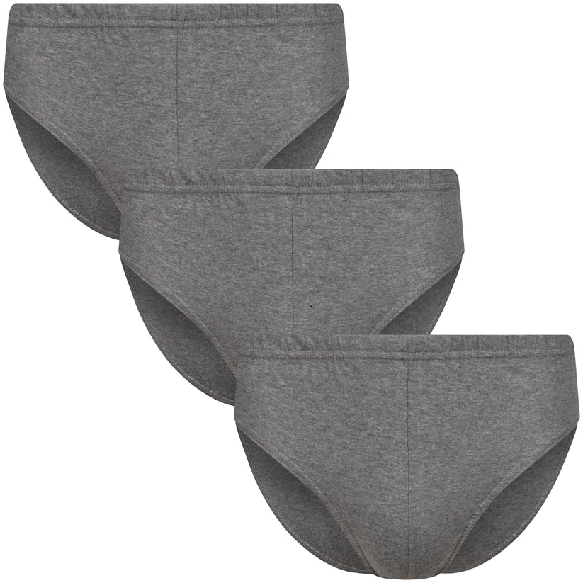 Canda 3 Pack Mens Cotton Briefs Underwear Elasticated Waist Classic Fit UK - QHA UK