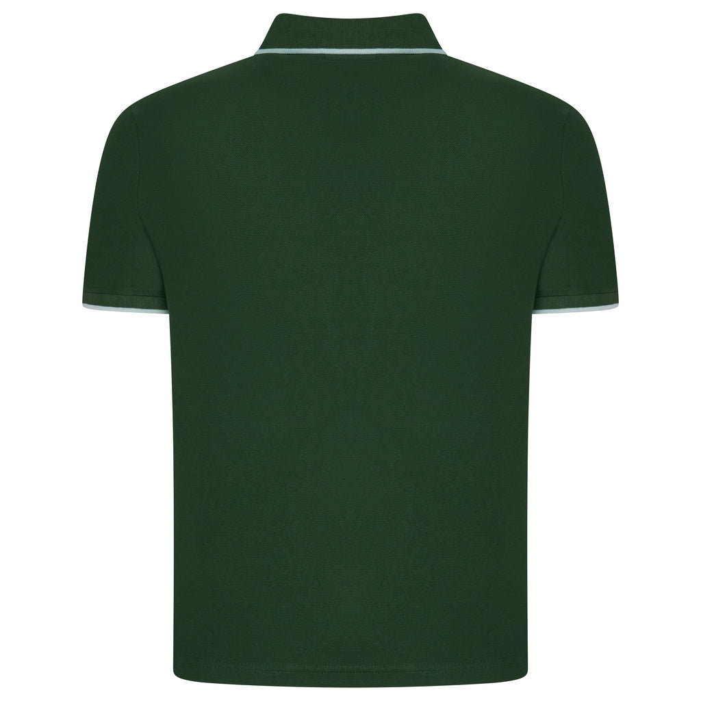 Evryone Contrast Tipped Polo Shirt
