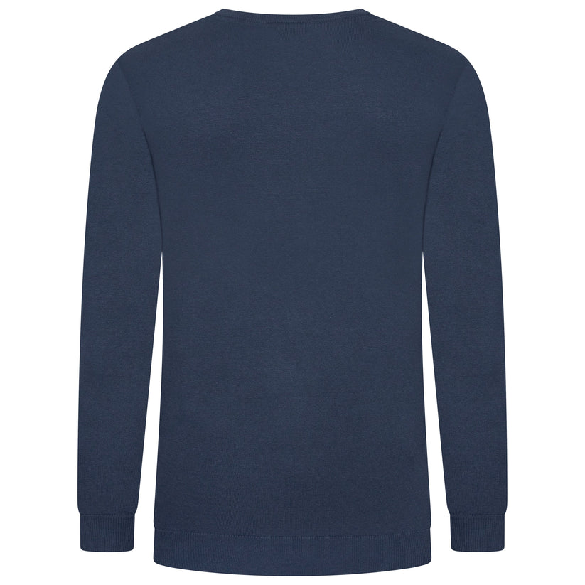 Crew Clothing Mens V Neck Jumper Cotton Knit Sweater Casual Regular Fit - QHA UK