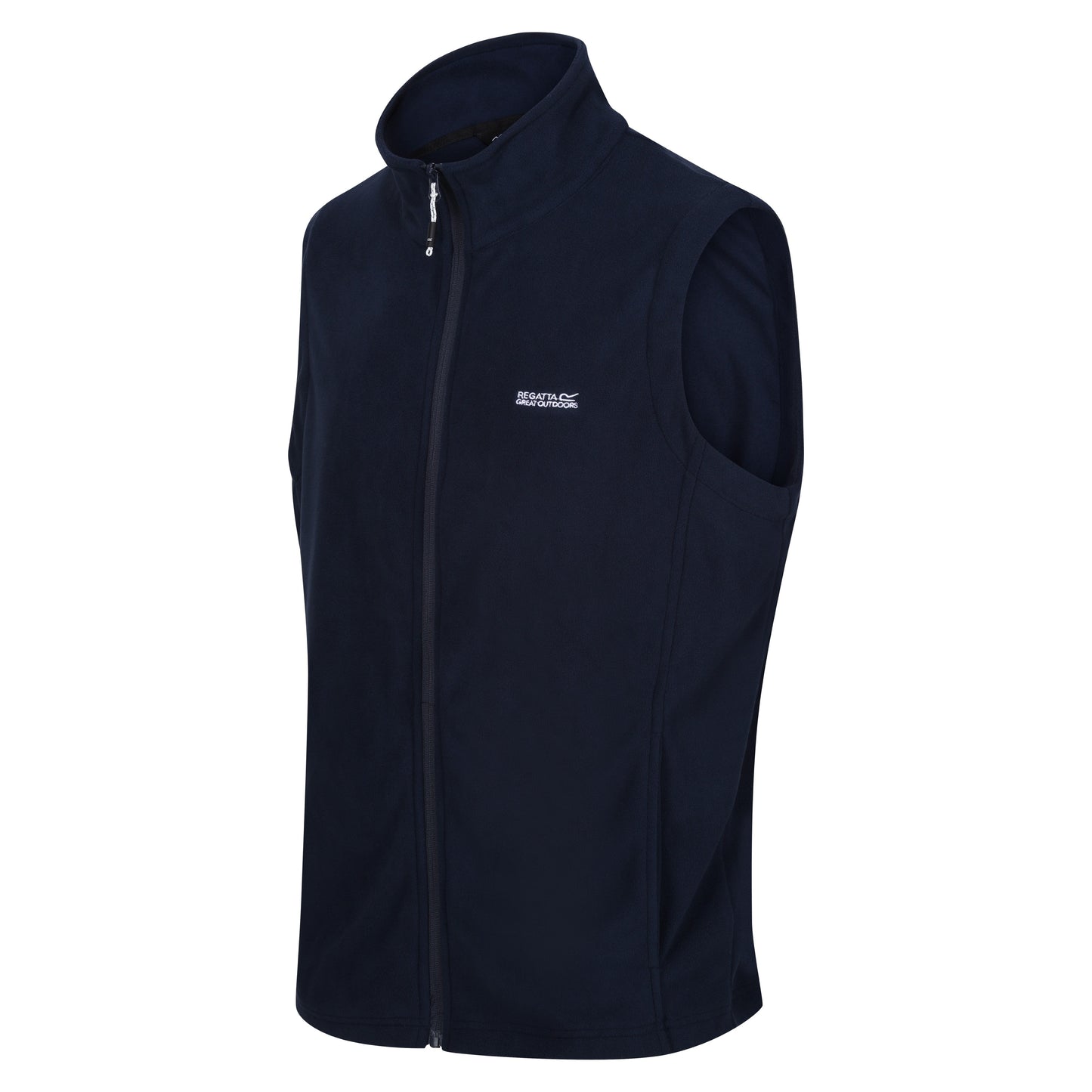 Regatta Tobias Fleece Gilet Mens Full Zip Bodywarmer Lightweight Vest - QHA UK