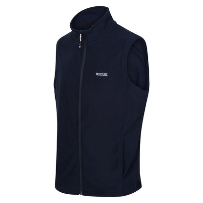 Regatta Tobias Fleece Gilet Mens Full Zip Bodywarmer Lightweight Vest - QHA UK