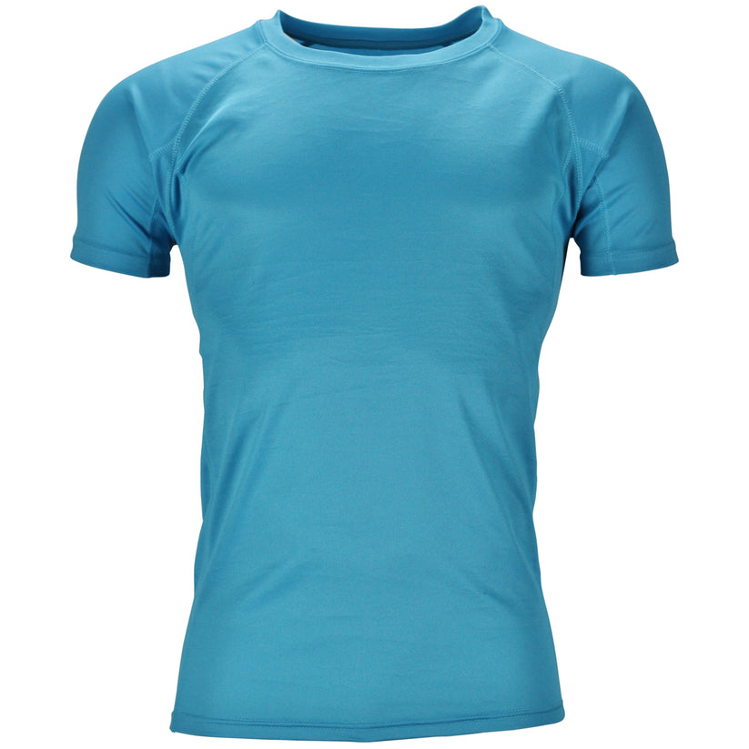 Mens Gym T-Shirt Moisture Wicking Sports Running Training Breathable Tee - QHA UK