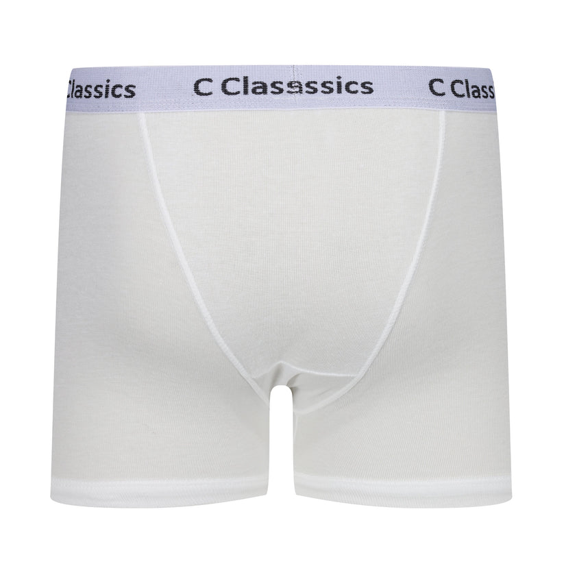 C Classics Mens 3 Pack Boxer Shorts Button Fly Cotton Rich Comfort Fit Underwear - QHA UK