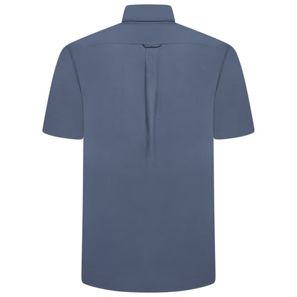 M&S Ultimate Pure Cotton Oxford Shirt Mens Short Sleeve S-4XL - QHA UK