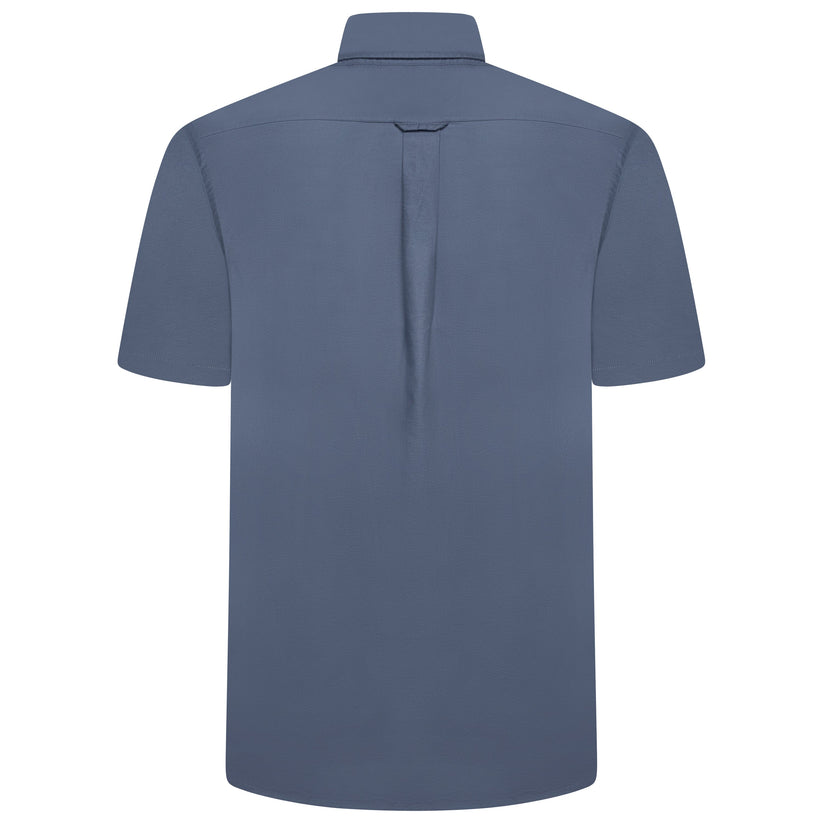 M&S Ultimate Pure Cotton Oxford Shirt Mens Short Sleeve S-4XL - QHA UK
