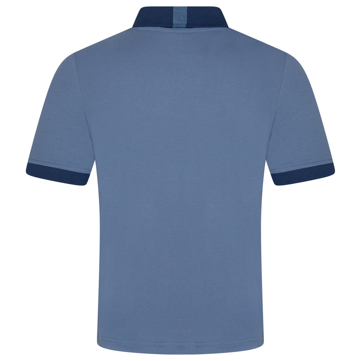 Mens Cotton Polo Shirt Contrast Collar Pique Casual T-Shirt S-2XL UK - QHA UK