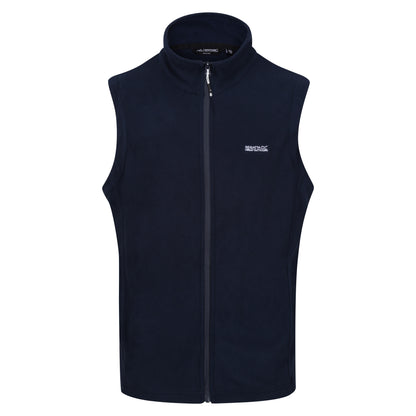 Regatta Tobias Fleece Gilet Mens Full Zip Bodywarmer Lightweight Vest - QHA UK