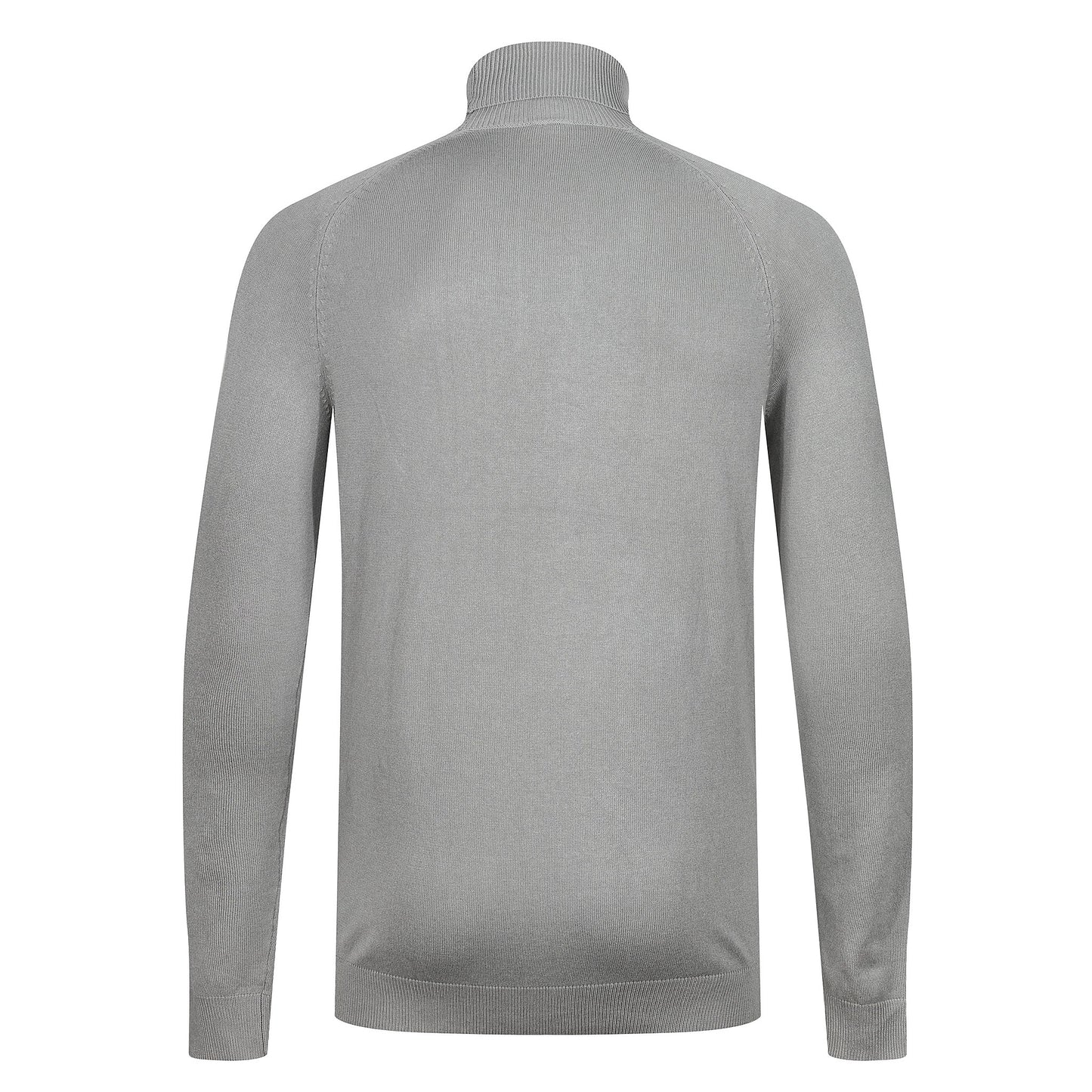 City Comfort Mens Turtle Roll Neck Jumper Lightweight Knit Sweater Casual Top - QHA UK