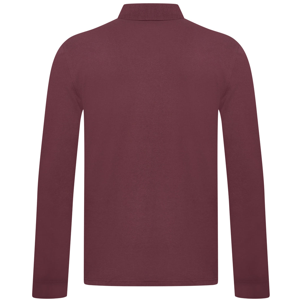 Everett Wales Long Sleeve Polo Shirt