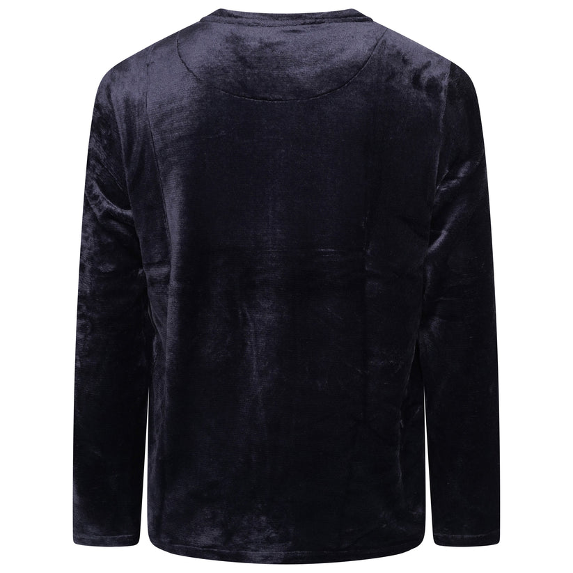Mens Plush Fleece Lounge Set Pyjama Tracksuit Soft Warm Loungewear - QHA UK