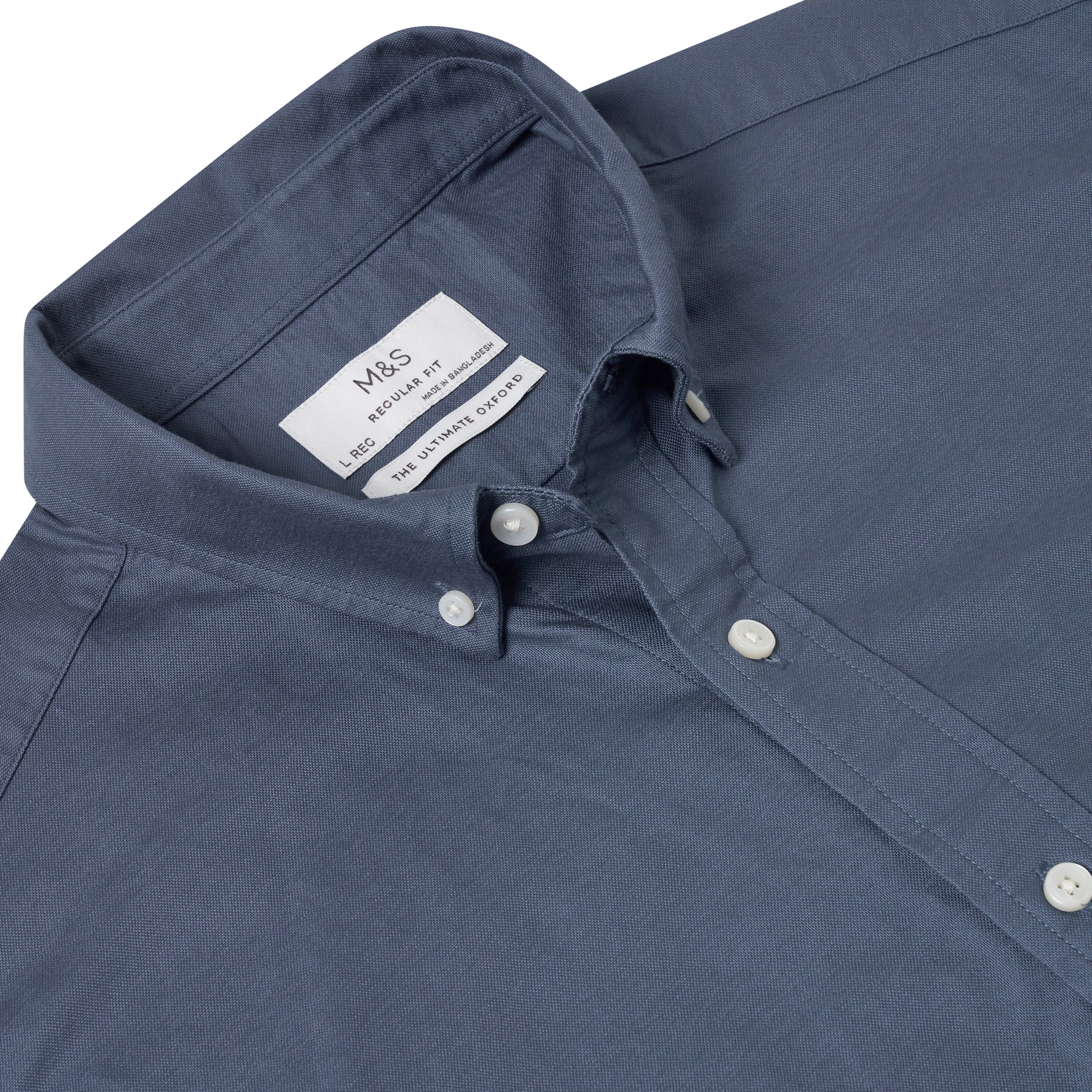 M&S Assorted Ultimate Pure Cotton Oxford Shirt