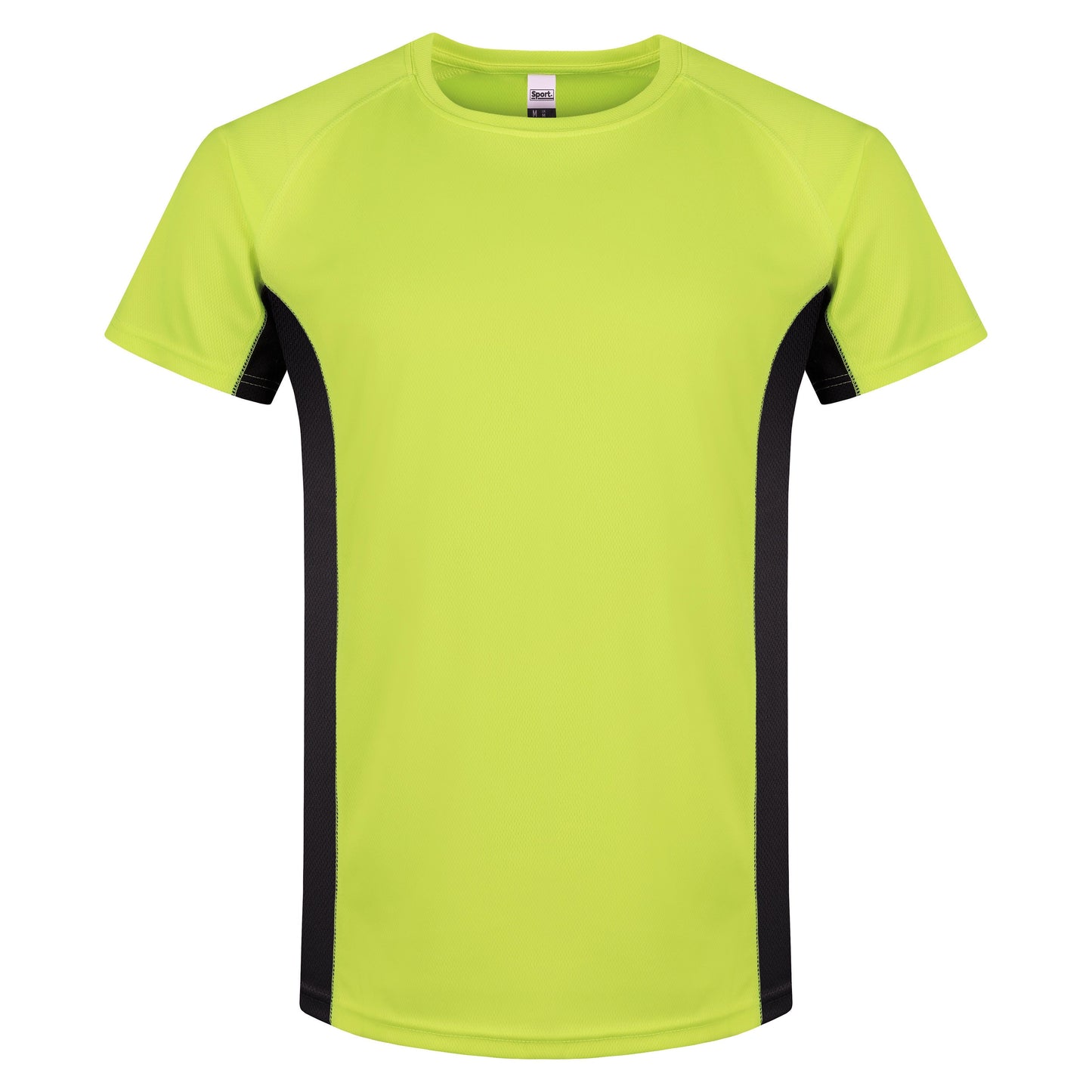 Roly Mens Gym T-Shirt Quick Dry Breathable Running Sports Contrast Panel Tee - QHA UK