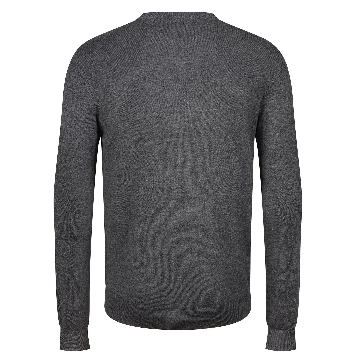 Mens Crew Neck Jumper Lightweight Knit Pullover Soft Casual Sweater - QHA UK