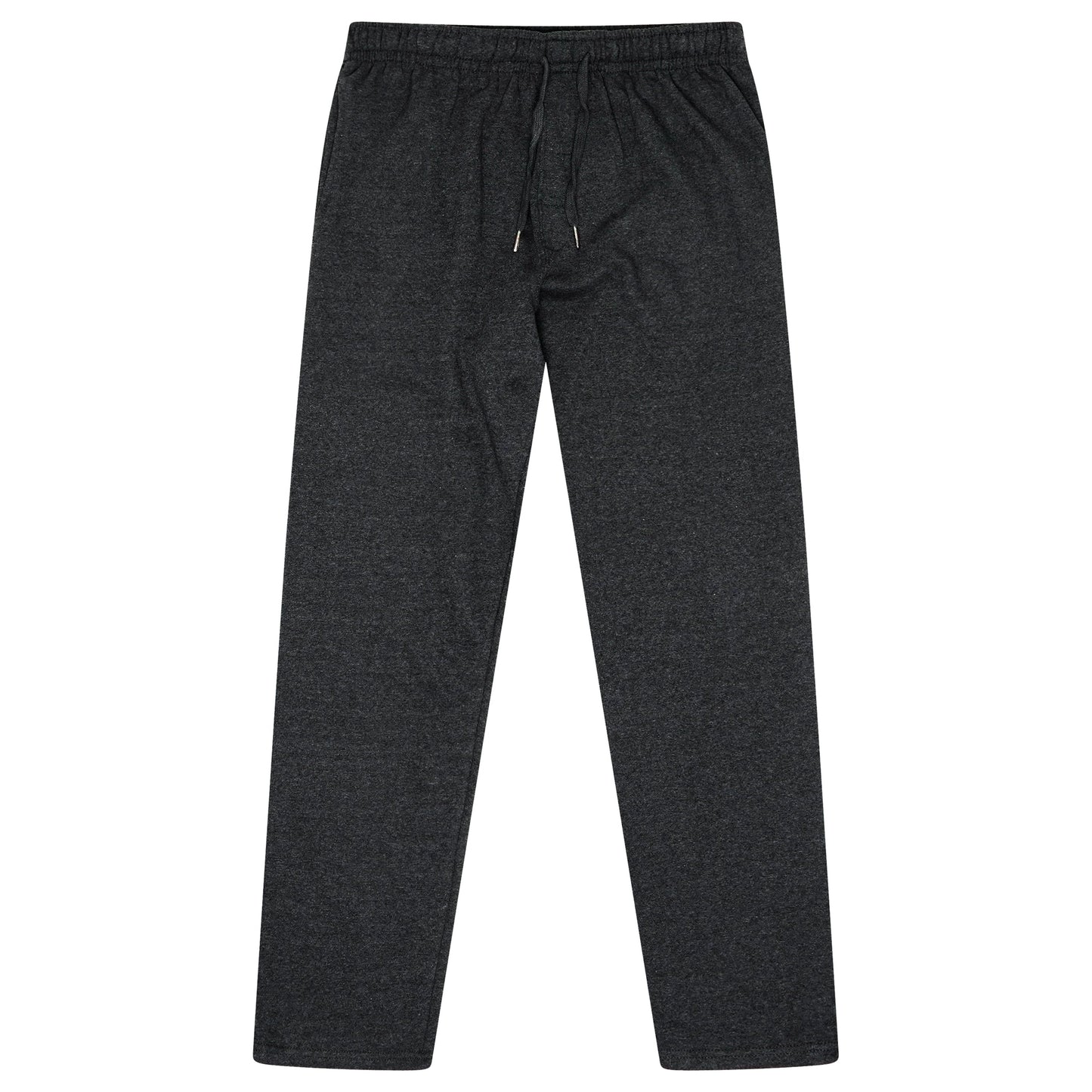 Mens Open Hem Joggers Fleece Tracksuit Bottoms Casual Lounge Pants - QHA UK