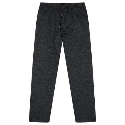 Mens Open Hem Joggers Fleece Tracksuit Bottoms Casual Lounge Pants - QHA UK