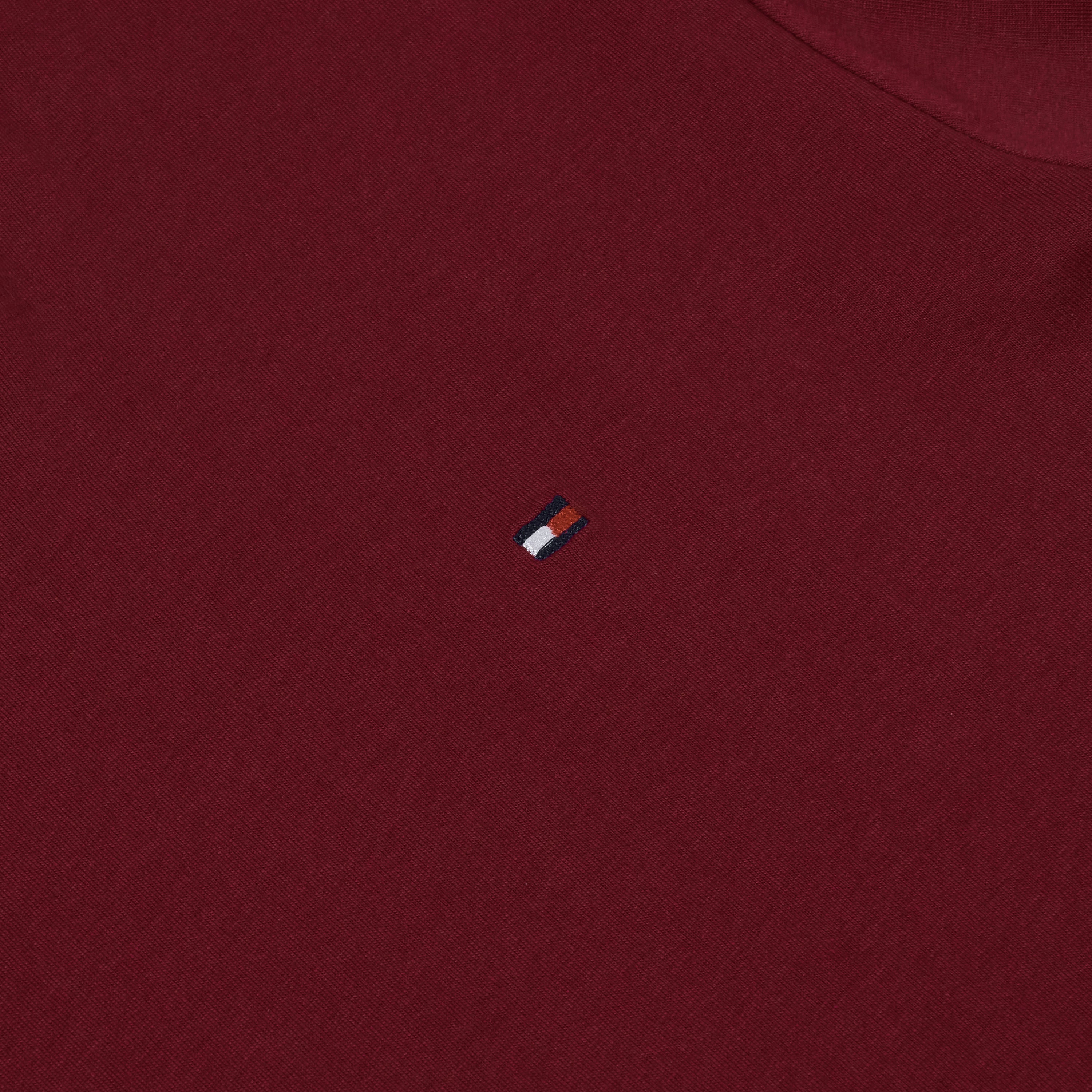 Tommy Hilfiger Mens Embroidered Logo Cotton Crew Neck T-Shirt S-2XL - QHA UK
