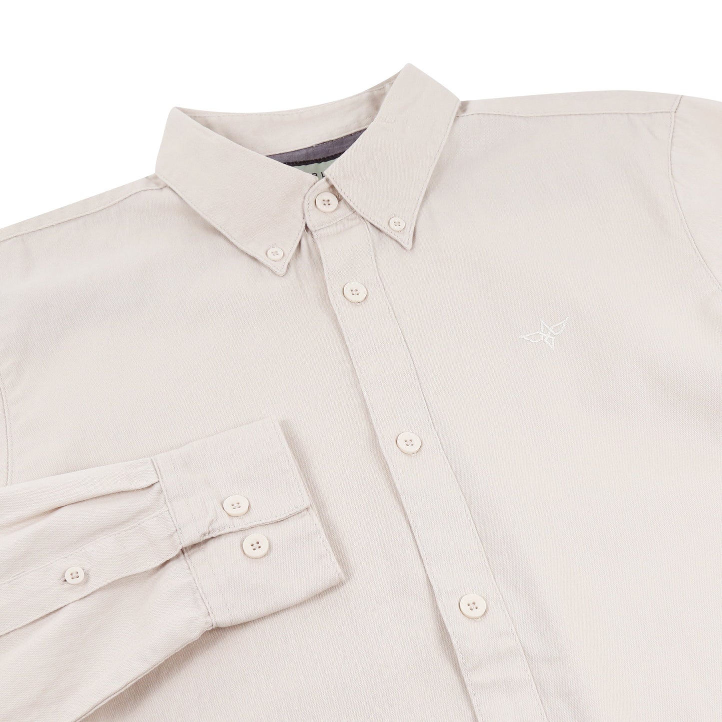 TL London Mens 100% Cotton Shirt Long Sleeve Button Down Smart Casual Regular Fit - QHA UK