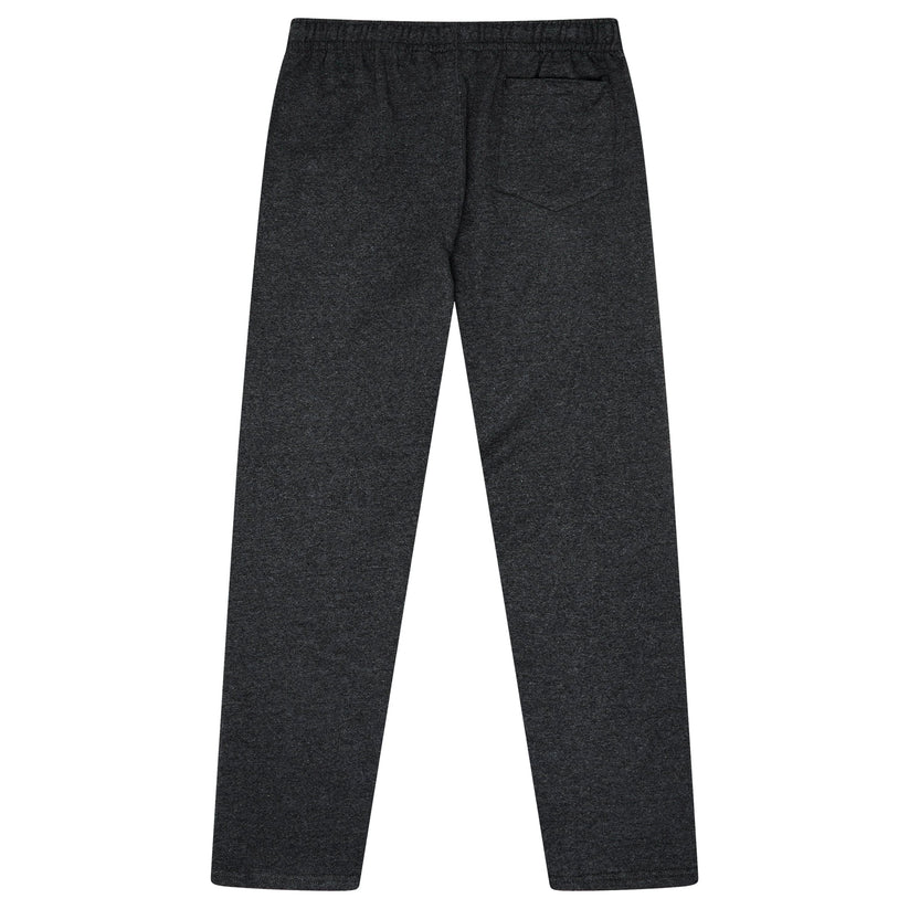 Mens Open Hem Joggers Fleece Tracksuit Bottoms Casual Lounge Pants - QHA UK