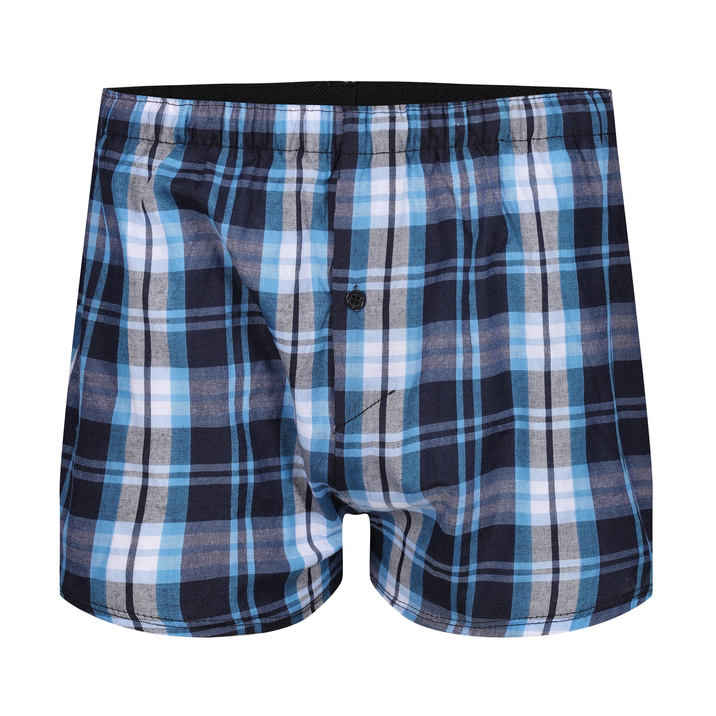 Payden Mens 3 Pack Check Boxer Shorts Cotton Rich Underwear S-2XL - QHA UK