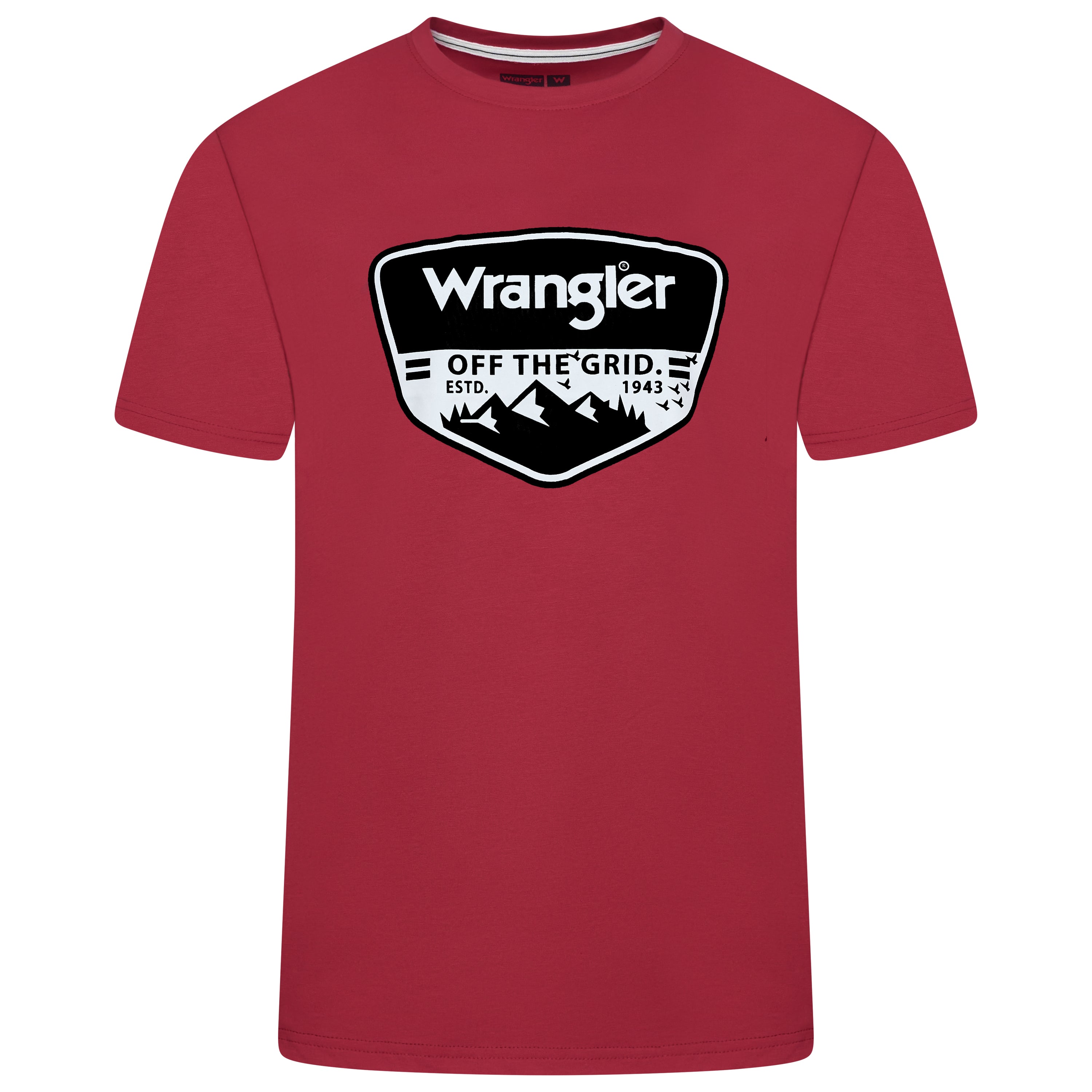 Wrangler Men's Off The Grid Cotton Stretch T-Shirt 5 Colours S–2XL