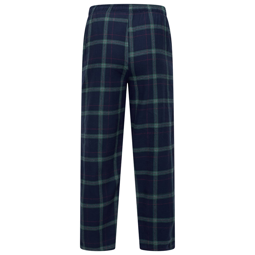 Lucky Brand Mens Henley Pyjama Set Flannel Check Lounge Pants PJs S-XL