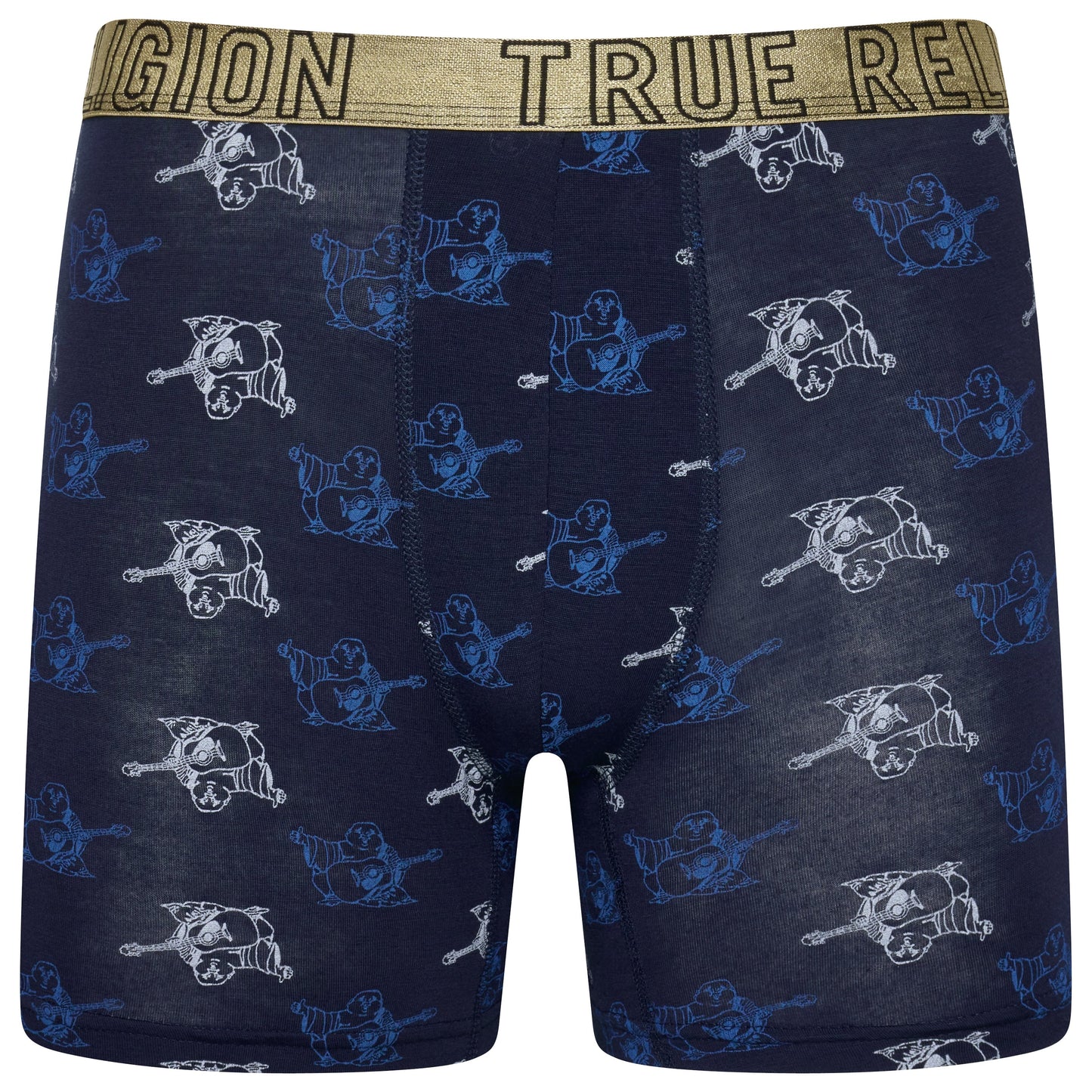 True Religion Men's Fly Front Boxer Briefs Cotton Stretch Pack of 4 S–XL