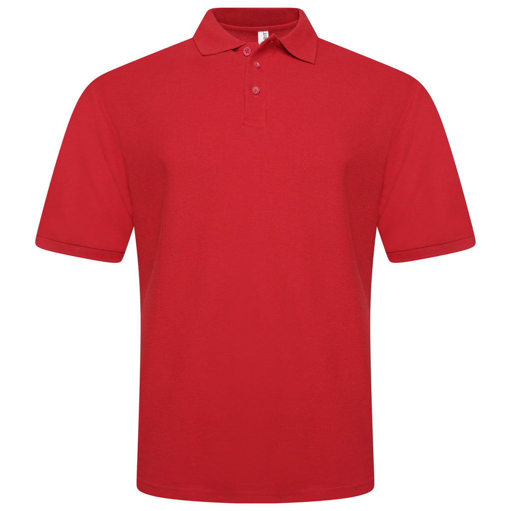 Eco Spirit Mens Organic Cotton Polo Shirt Pique Short Sleeve Casual Work Top