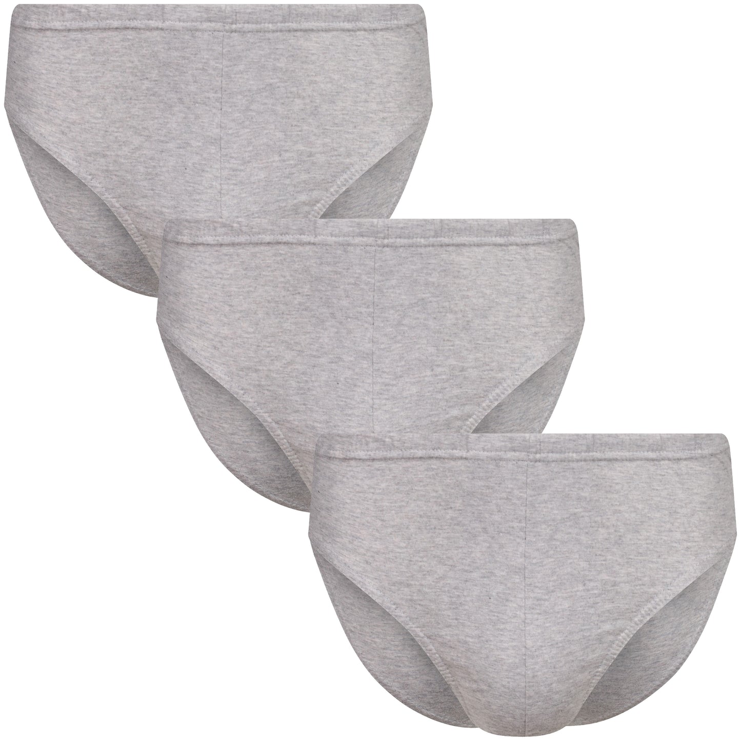 Canda 3 Pack Mens Cotton Briefs Underwear Elasticated Waist Classic Fit UK - QHA UK
