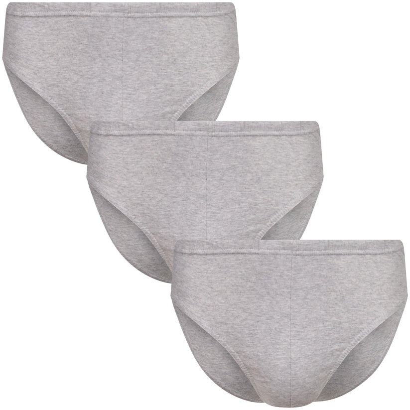 Canda 3 Pack Mens Cotton Briefs Underwear Elasticated Waist Classic Fit UK - QHA UK