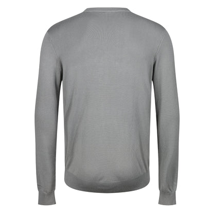 Mens Crew Neck Jumper Lightweight Knit Pullover Soft Casual Sweater - QHA UK