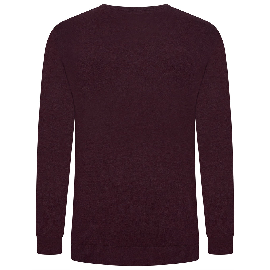 Crew Clothing Mens V Neck Jumper Cotton Knit Sweater Casual Regular Fit