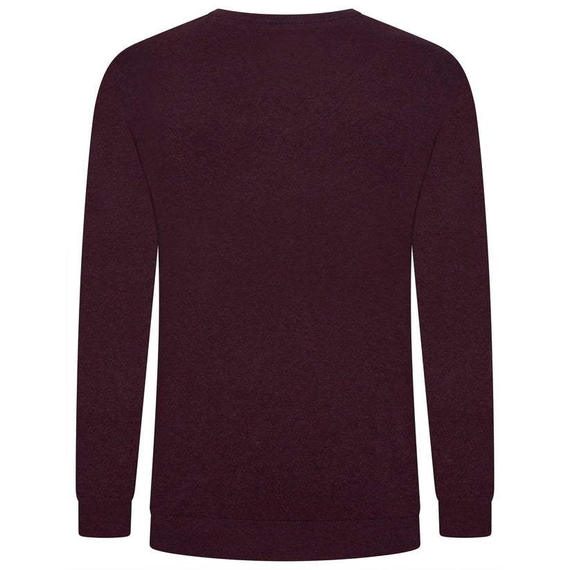 Crew Clothing Mens V Neck Jumper Cotton Knit Sweater Casual Regular Fit - QHA UK