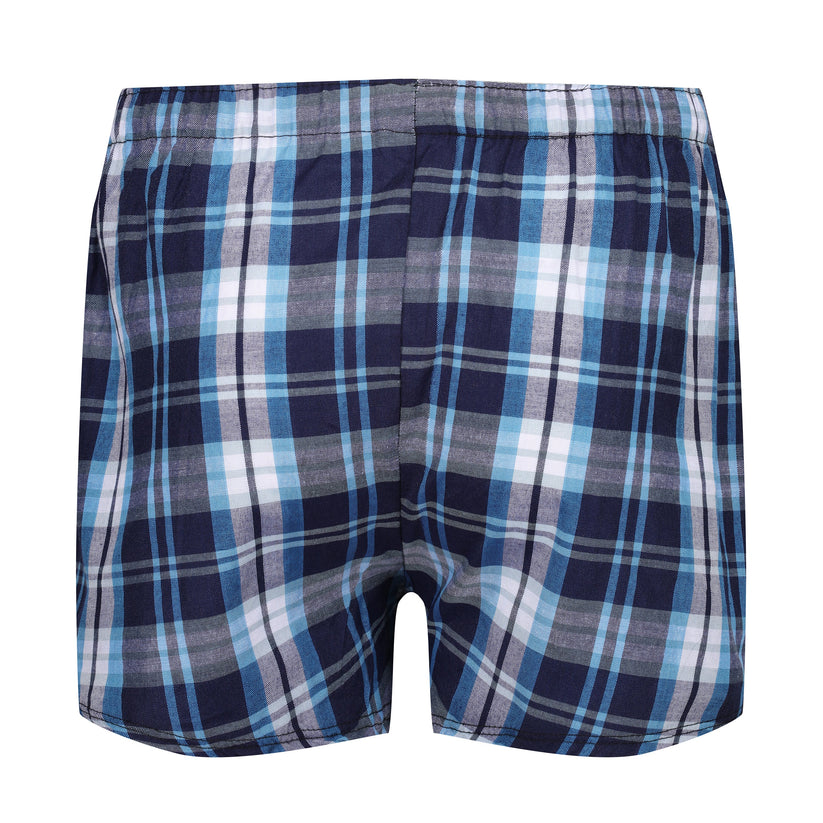 Payden Mens 3 Pack Check Boxer Shorts Cotton Rich Underwear S-2XL - QHA UK